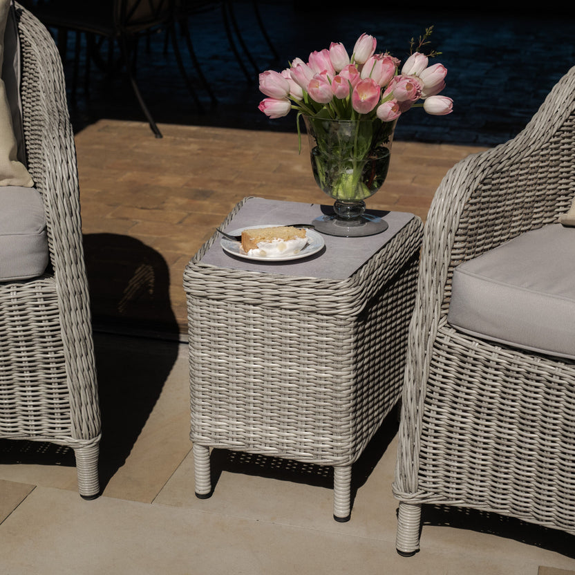 3 Piece Rattan Bistro Set