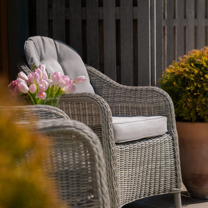 3 Piece Rattan Bistro Set