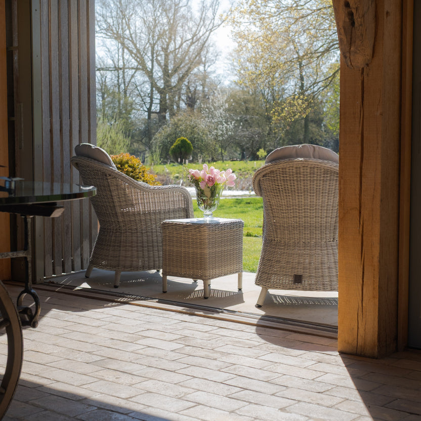3 Piece Rattan Bistro Set
